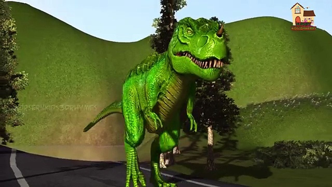 3d Dinosaurs Finger Family English Animated kids Songs