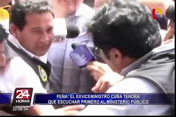 Luis Peña: “Jorge Cuba tendrá que escuchar primero al Ministerio Público”