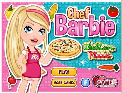 barbie pizza chef game