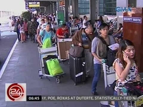 24 Oras: Mga bumiyahe sa mga terminal ng NAIA simula December 11, umabot na sa mahigit 1.2 milyon