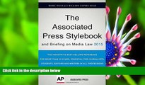 FREE [PDF] DOWNLOAD Associated Press Stylebook 2015 and Briefing on Media Law The Associated Press