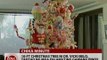 24Oras: 10-ft Christmas tree ni Dr. Vicki Belo, tadtad ng mga palamuting gawang Pinoy