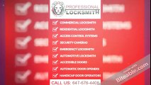 Lock Repair & Installation Services in Toronto, Richmond Hill & Others - Professional Locksmith