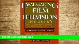 DOWNLOAD EBOOK Dealmaking in the Film   Television Industry: From Negotiations to Final Contracts,