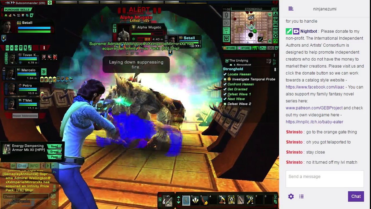Romulan Female Sardate 2017.R00.00.23 The Failed Livestream