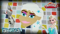 Frozen Play Doh Elsa Tutorial from Disneys Frozen by Kinder Playtime