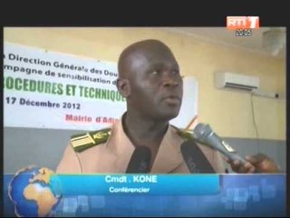 Campagne de sensibilisation organisée par la direction générale des douanes