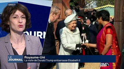 La visite de Trump embarasse Elizabeth II