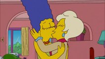 The Simpsons - Lindsey Naegle Kiss Marge Simpson - Lesbian Kissing