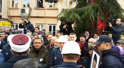 Ertan Şahin cenaze töreni...