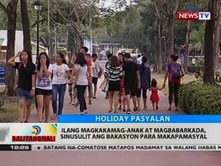 BT: Ilang magkakamag-anak at magbabarkada, sinusulit ang bakas para makapamasyal