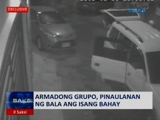 Saksi: Walang habas na pamamaril sa Taguig, nakuhanan ng CCTV