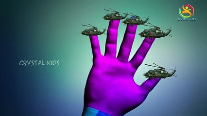 Helicopter Finger Family Nursery Rhymes | Animated 3d English rhymes