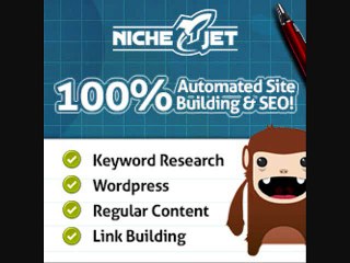 Build Website NicheJet Automated Blog and Annual Hosting Plan