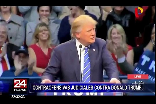 Estados Unidos: se producen contraofensivas judiciales contra Donald Trump