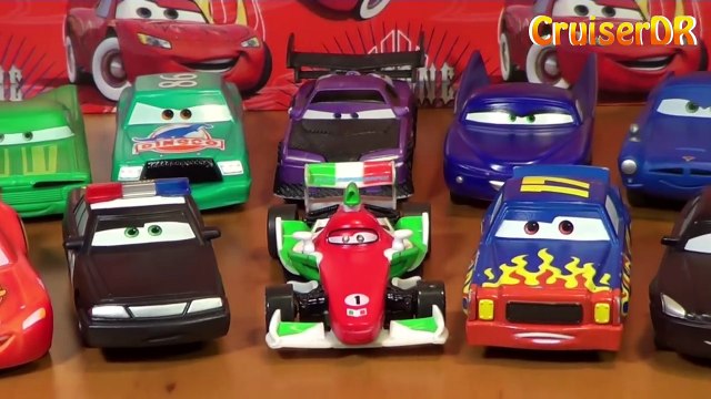 Disney Pixar Cars, Color Changers Sammlung meiner Tochter 1:55 von Mattel