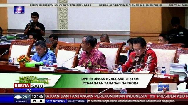 DPR Desak Evaluasi Sistem Penjagaan Tahanan Narkoba