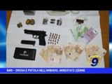 Bari |  Droga e pistole nell'armadio, arrestato 22enne