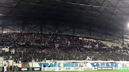L'accueil MAGISTRAL du Vélodrome pour le retour de Dimitri Payet !