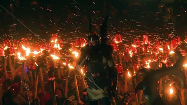 Ecosse: festival viking aux îles Shetland