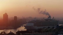 Poluição emitida por navios fica mais perigosa quando chega a terra firme