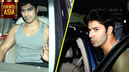 Varun Dhawan Spotted At Sunny Super Sound For Dubbing Of His Upcoming Movie | Event Asia