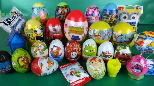 Сюрприз яйца Диснея цифры История игрушек Томас и его друзья Kinder Moshi Monsiters пасхальные яйца