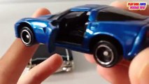 Jada new Ford Mustang Gt | Tomica Toy Car Chevrolet Corvette | Kids Cars Toys Videos HD Collection
