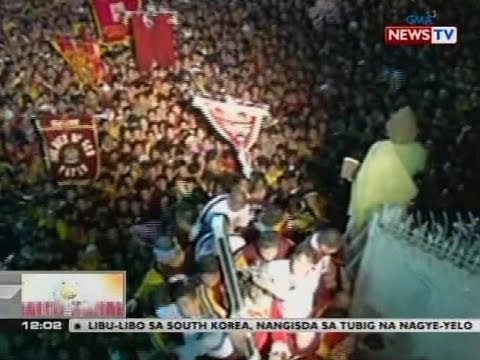 BT: Imahen ng Itim na Nazareno, naibalik sa Quiapo Church matapos ng 20 oras na prusisyon