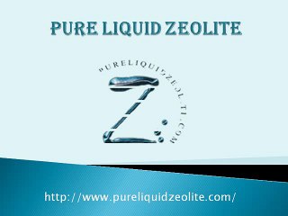 Pure liquid zeolite