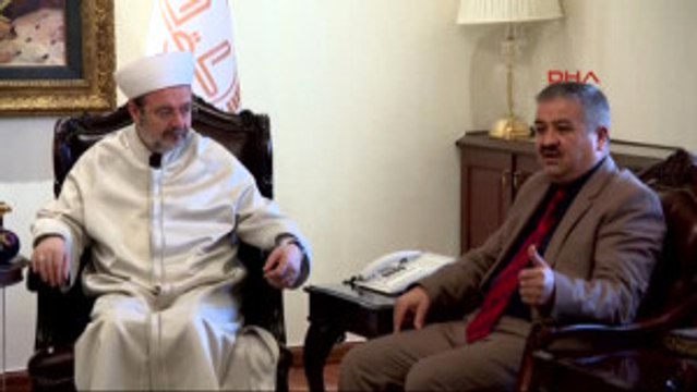 Diyanet Işleri Başkanı Görmez, 15 Temmuz Gazileri ve Şehit Aileleriyle Bir Araya Geldi 4