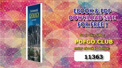 Environmental Geology (8th Edition)
