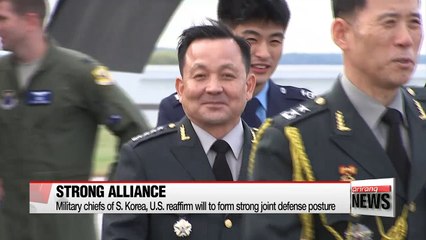 Tải video: Military chiefs of S. Korea and U.S. reaffirm to establish strong joint defense posture