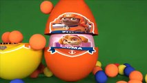 Paw Patrol Stacking Egg Cups 3D Animation Learning Colours With Surprise Eggs for Kids & Toddlers