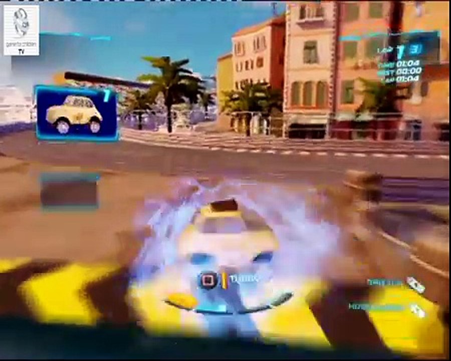 Cars 2 Game - Luigi - Harbor Sprint - Disney Car