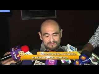 Edgar Vivar asegura que Chespirito se encuentra lúcido y tranquilo.