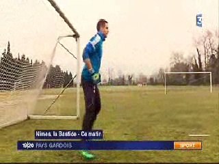 Arrivée de Martin Sourzac au Nîmes Olympique 31 01 2017