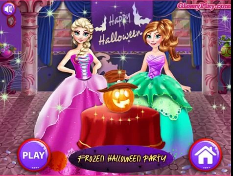 Permainan Frozen Halloween Party - Play Games Frozen Halloween Party