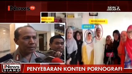 Polisi Buru Pengunggah Konten Pornografi
