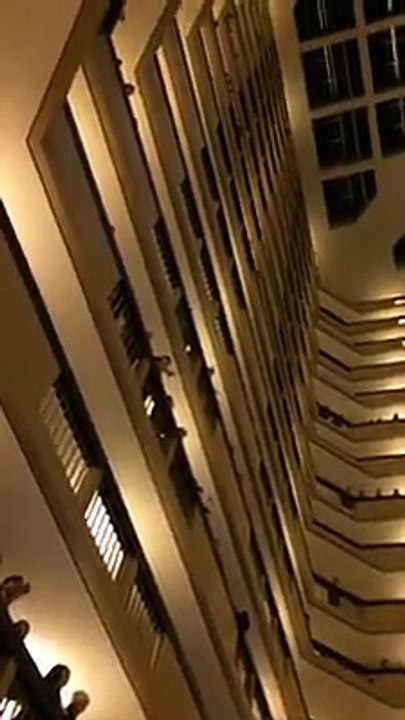 500 Students Sing The National Anthem in a Hotel
