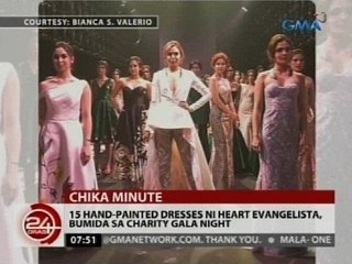 15 hand-painted dresses ni Heart Evangelista, bumida sa charity gala night
