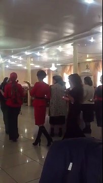 Kazakistan Ahıska Türklerinin kız tarafı düğünü
