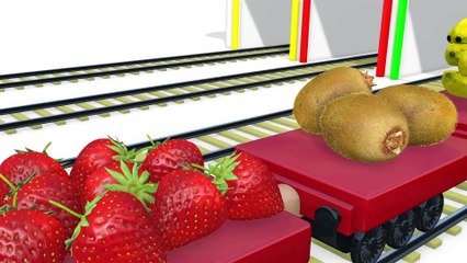 Fruits and Vegetables with thomas train mix toys for kids