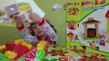 Маша и Медведь НОВЫЕ СЕРИИ Дом от Play Big конструктор игрушки из мультфильмов Toys Cartoon