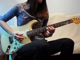 Pink Floyd's Comfortably Numb Guitar Solo by Julia Nedzelska