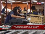 Comelec, ipinasilip ang compound sa Laguna kung saan nakaimbak ang mga vote counting machine