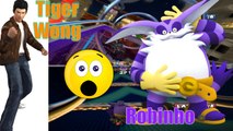Sonic & SEGA All-Stars Racing _ Tiger Wong (Ryo) Vs Robinho (Big The Cat)