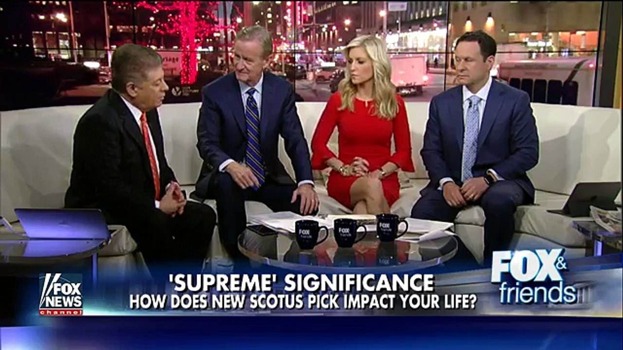 Judge Napolitano- Gorsuch is most the Scalia-like pick