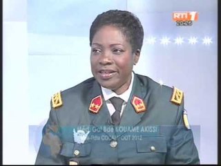 8è coupe d'Afrique Militaire de Football à Abidjan: Le Gle Kouamé Akissi sur le plateau du JT