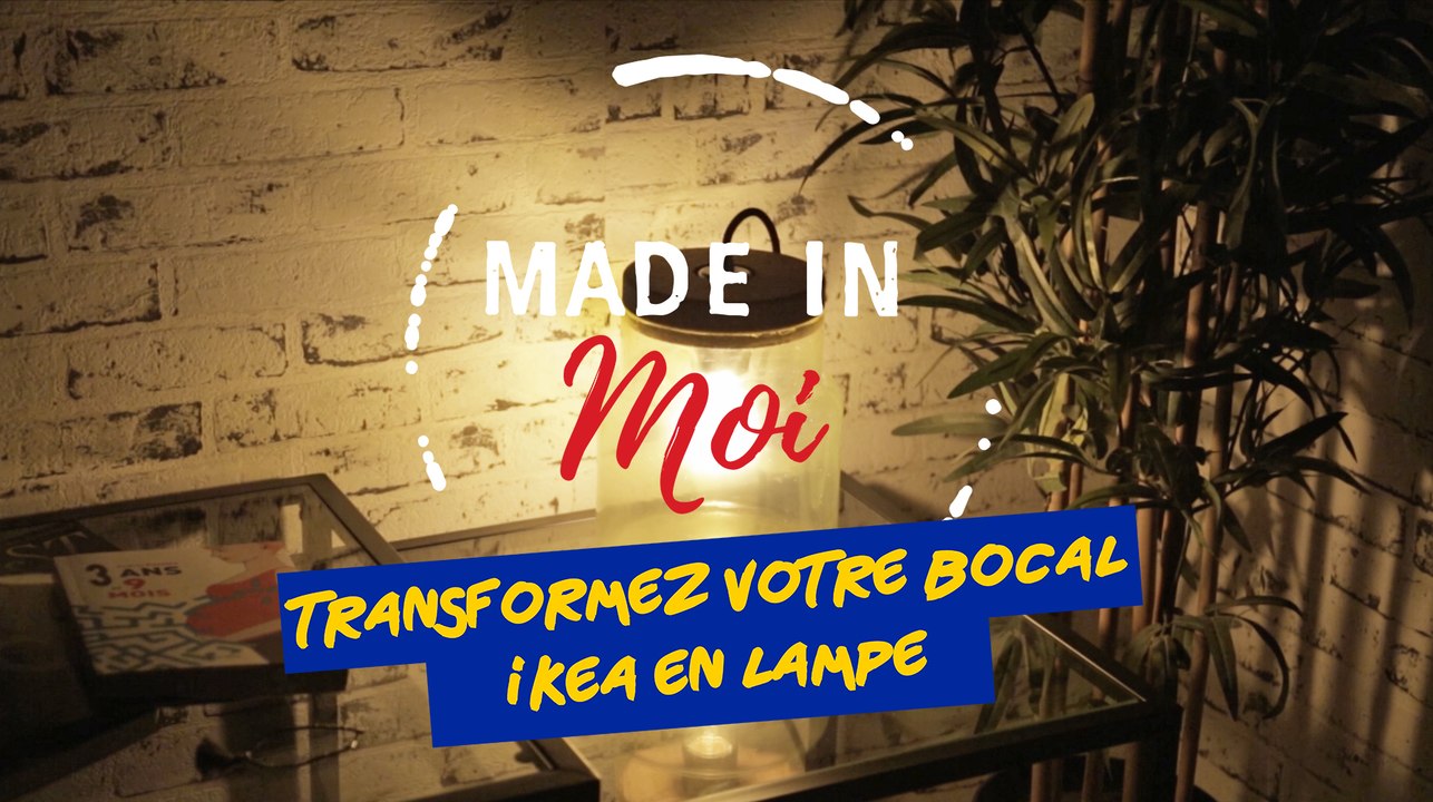 MADE IN MOI : comment transformer un bocal IKEA ?